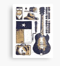 Shakey Graves Poster Metal Print