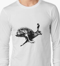 bounding hare Long Sleeve T-Shirt