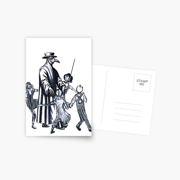 Party Like It's 1347 Again Postcard