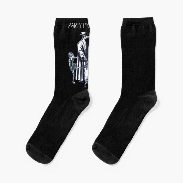 Party Like It's 1347 Again Socks