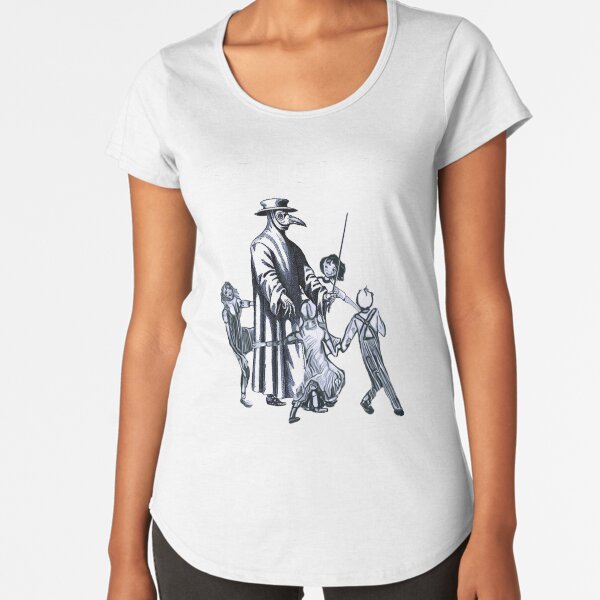 Party Like It's 1347 Again Premium Scoop T-Shirt