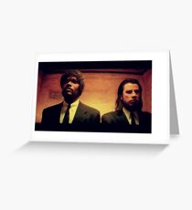 Vinny and Jules (Pulp Fiction) Greeting Card