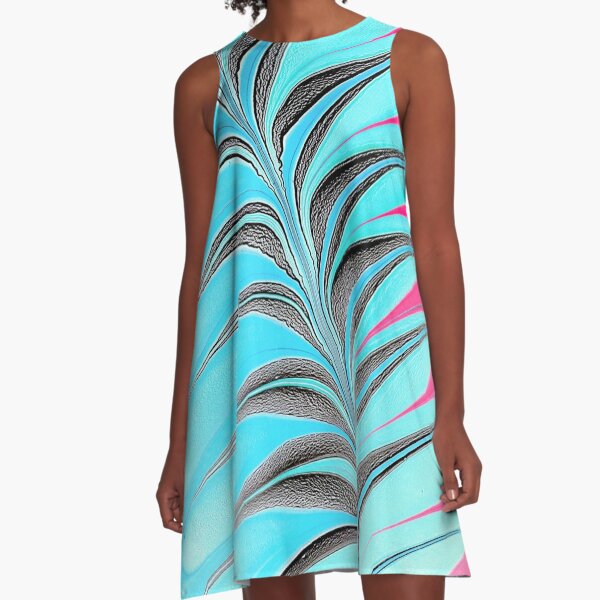 "Fountain" A-Line Dress