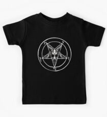 Camiseta para niños Baphomet Pentagram