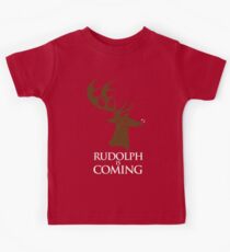 Rudolph is coming Kids Tee