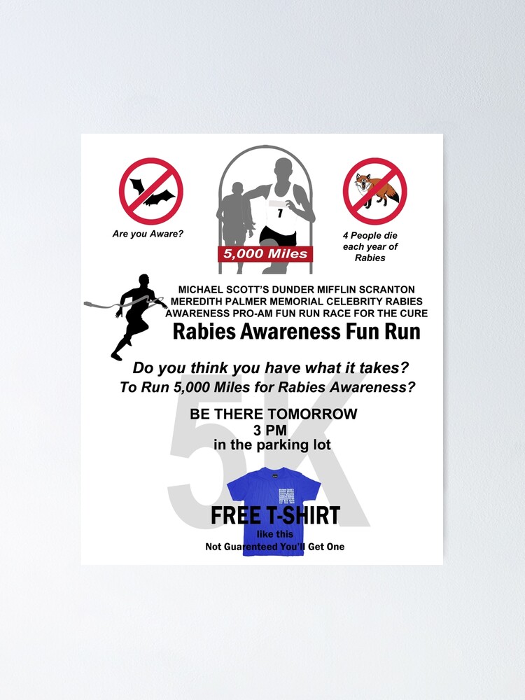 Fun Run Flyer Poster By Pickledbeets Redbubble