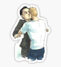 Post-Reichenbach Hug Sticker