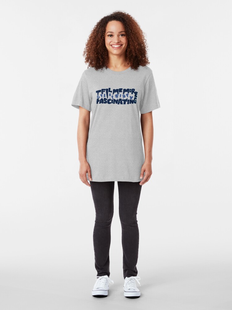 Alternate view of Hidden Sarcasm Slim Fit T-Shirt