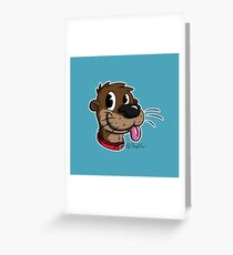 Otter Greeting Card