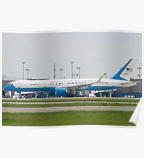 90003 Air Force Two Boeing VC-32A 757-2G4 Taxi KCLE Poster
