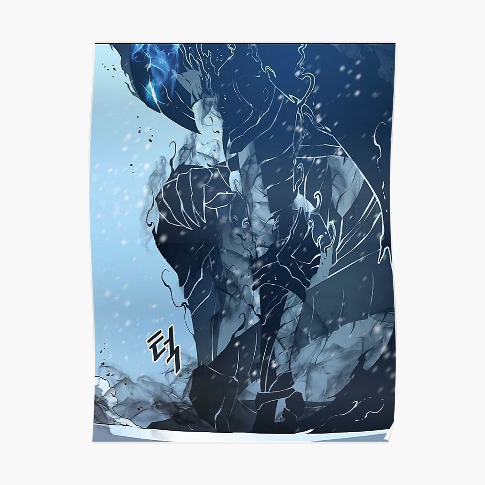 Anime Solo Leveling Poster Print 24 X 14 inch