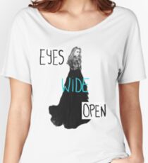 Eyes Wide Open-Sabrina Carpenter Women's Relaxed Fit T-Shirt