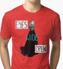 Eyes Wide Open-Sabrina Carpenter Tri-blend T-Shirt