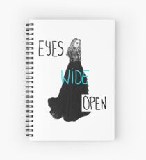 Eyes Wide Open-Sabrina Carpenter Spiral Notebook