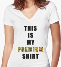 This is my premium shirt Women's Fitted V-Neck T-Shirt