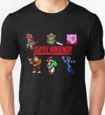 super nintendo entertainment system shirt