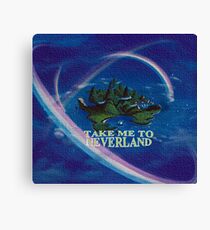 Bring mich nach Neverland Leinwanddruck