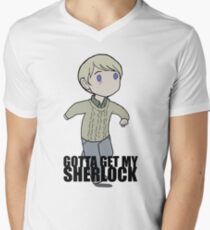 Gotta Get My SHERLOCK Men's V-Neck T-Shirt