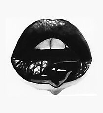 Ink Lips Fotodruck