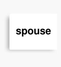 spouse Canvas Print