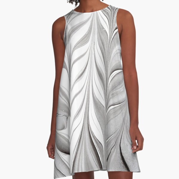 "Chevron" A-Line Dress