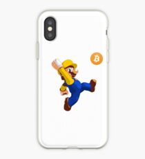 Mario Bitcoin iPhone Case