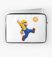 Mario Bitcoin Laptop Sleeve