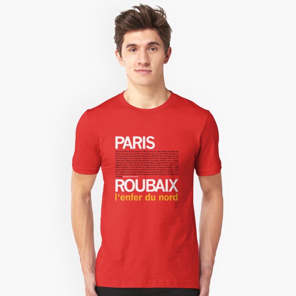 t shirt paris roubaix