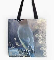 Cedar Waxwing, Poised and Pretty Tote Bag