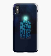 A Madman With a Box iPhone Case iPhone Case