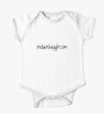 midwest wiggle Short Sleeve Baby One-Piece