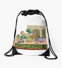 Happy heroes - all hero Drawstring Bag
