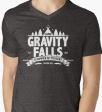 Camp Gravity Falls Men's V-Neck T-Shirt