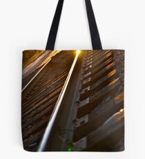 This side of the Tracks I Tote Bag