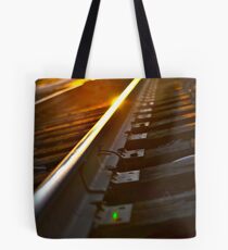 This side of the Tracks II Tote Bag