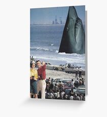 ' Open Jaws' Greeting Card