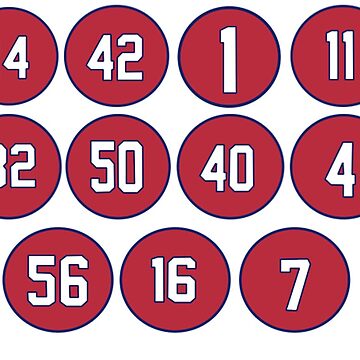 Retired New York Giants Numbers | iPad Case & Skin