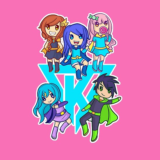 Funneh Heroes Light Blue Poster By Lovegames Redbubble