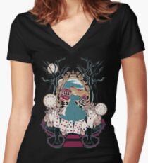 Alice Women's Fitted V-Neck T-Shirt