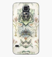 Antique pattern - Spider and Moths Case/Skin for Samsung Galaxy