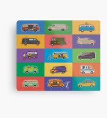 Famous Vans Metal Print