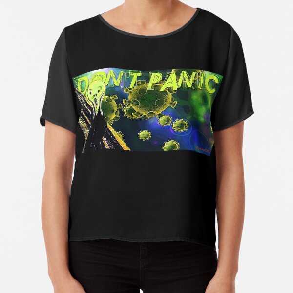 Don't Panic Chiffon Top