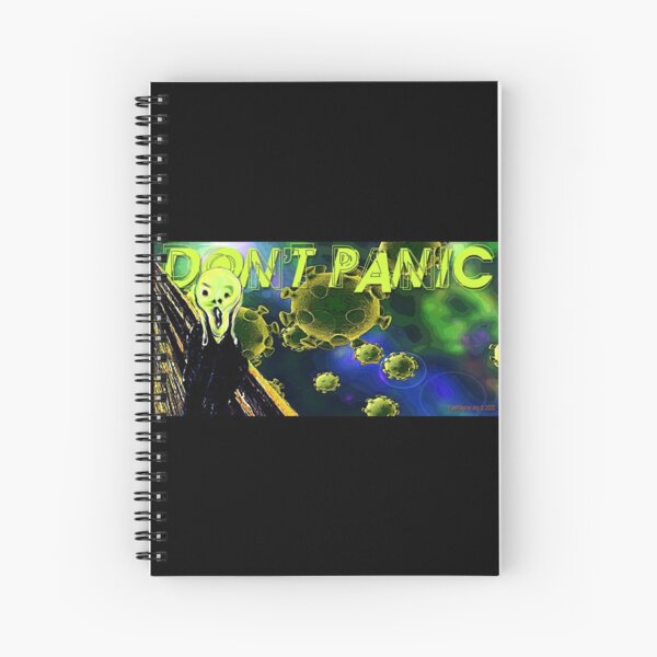 Don't Panic Spiral Notebook