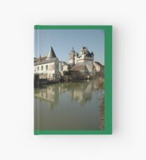 Indres River Reflections, Loches, France 2012 Hardcover Journal