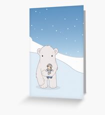 Christmas Yeti 2011 Greeting Card