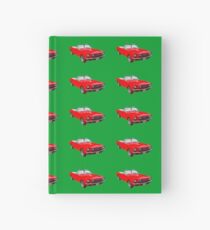 1965 Red Ford Mustang Convertible Hardcover Journal