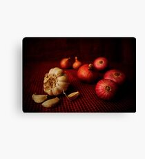 Garlic Canvas Print