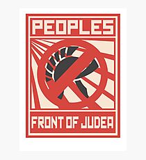 The People Front of Judea Photographic Print