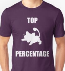 Ratatta: TOP PERCENTAGE (White) Unisex T-Shirt