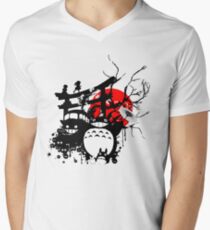 Japan Spirits Men's V-Neck T-Shirt